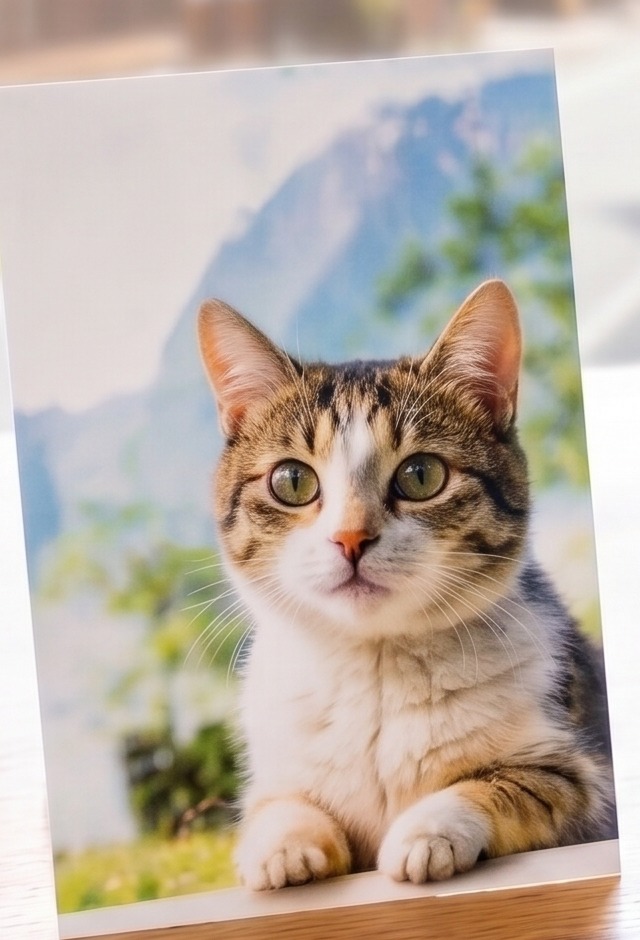 保護猫の写真