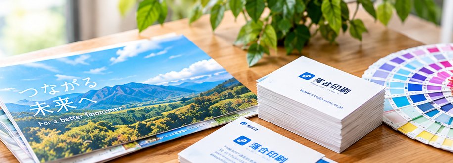 落合印刷の印刷物イメージ